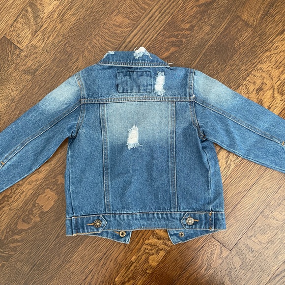 Distressed Baby Denim Jacket - Picture 4 of 4
